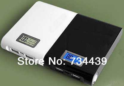 new 2014 12000mah High Capacity Portable Rechargeable USB Power Bank External Battery Charger Pack for Iphones