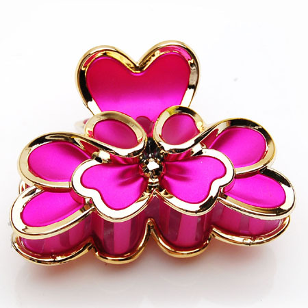 ... Fashion Jewelry Large Floral Hair Claw Ponytail Holder Hair Clip