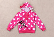 Girl s sweater baby childrens clothing sport baby hooded childrens girl s top shirts Hooded Sweater