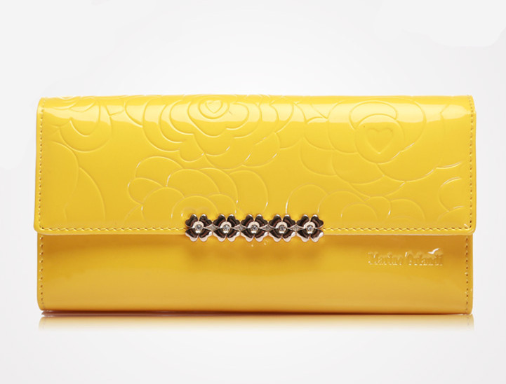 2014 Classic long design wallets women s genuine solid leather high quality fashion purse card holder