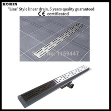 700mm «line» pattern Stainless Steel 304 Linear Shower Drain, Horizontal Drain, Floor Waste, Deodorant floor drain
