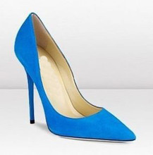 Free Shipping High Quality JC Suede Stiletto Pumps/Shoes, Women’s Genuine Leather High Heels Pumps