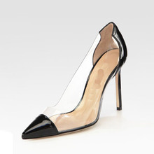 Free Shipping High Quality MB Pacha Pvc Pumps Shoes Women s Genuine Leather High Heels Pumps