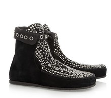 Presale 2014 Isabel Marant Boots Morley Studded Suede Moccasin Isabel Marant Boots Hot Sale New Isabel Marant Shoe Free Shipping