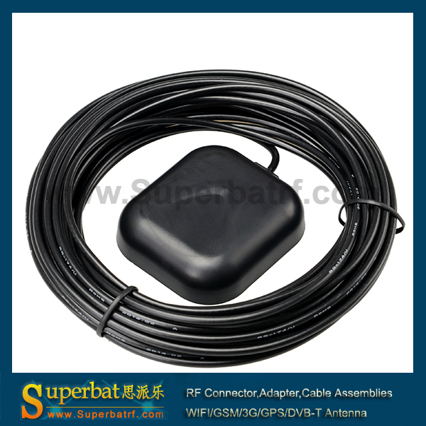 GPS Active Antenna for GPS receivers systems and Mobile with RG174 10m