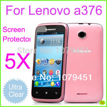 5pcs free shipping smartphone screen protector for Lenovo A376,smartphone andriod Lenovo A376 ultra-clear protective film.sale