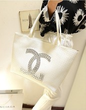 new arrival Braided diamond 2014 women high quality handbag Fashion ladies tote medium female shoulder bag