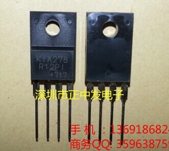 10PCS free shipping KIA278R12PI KIA278 KA278R12 TO-220F-4 original authentic 100% new original.