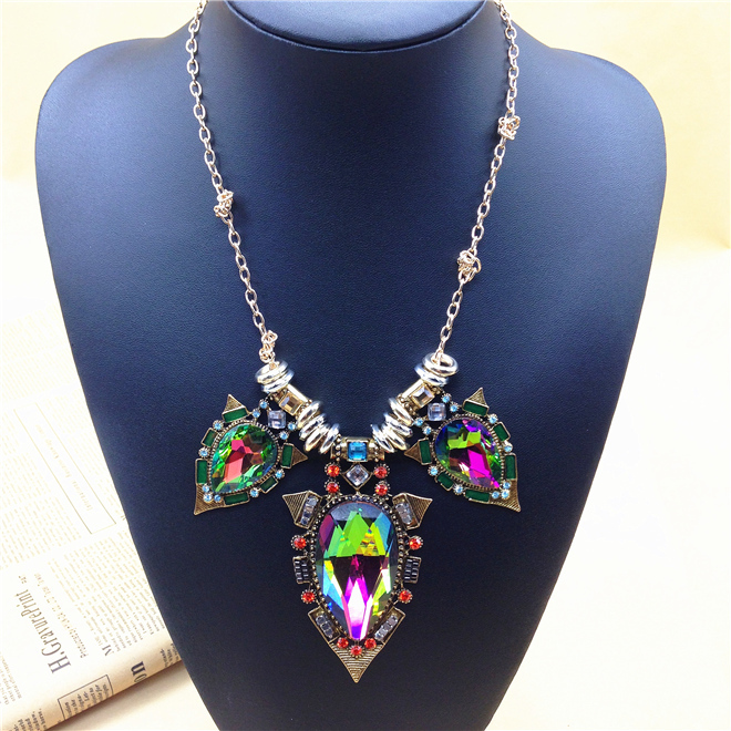 ... Pendants-Big-Brand-Vintage-Necklace-Fashion-Statement-Necklace-Women