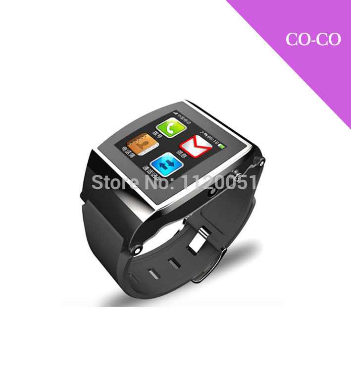 2014 new capacitance touch screen multifunction Bluetooth phone watch beautiful watch smartphone 
