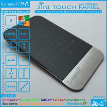 russian air mouse with numberic keys touchable control panel for pc android tv tv box tablet