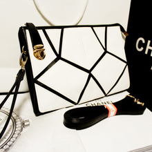 Women handbag Big bags 2014 women’s handbag envelope  shoulder  for ipad   briefcase laptop