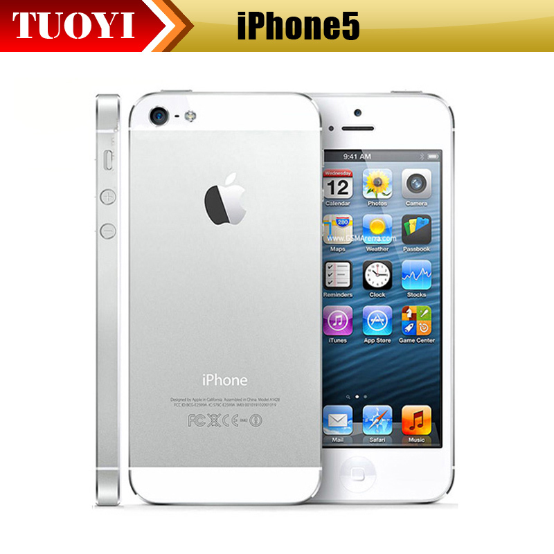 Original iPhone 5 iOS 6 Dual-core 1G RAM 16G ROM 4.0 inches 8MP Camera ...