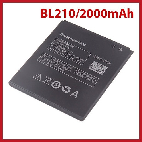 salable Original Lenovo S820 Smartphone Rechargeable Lithium Battery 2000mAh BL210 3 7V wholesale Brand New