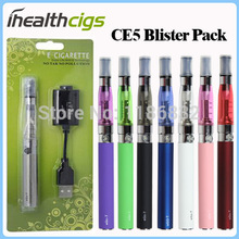 eGo CE5 e-Cigarette CE5 Atomizer e cig ego colorful Battery 650mah 900mah 1100ma Blister pack Free Shipping