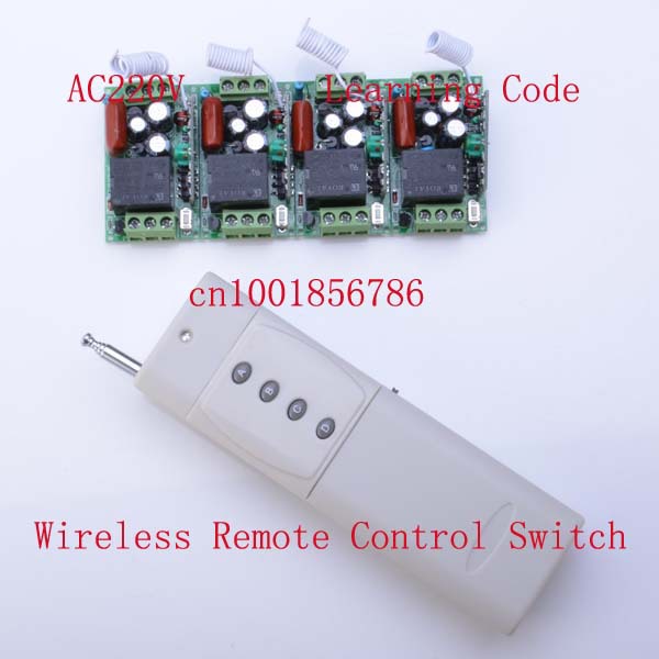 Wireless remote light control