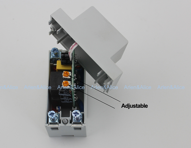 40A 230V Household Din rail automatic recovery reconnect over voltage and under voltage adjustable protective device