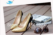 Neon Yellow Pumps Royal Blue Pump Pointed Toe High Heels Open Toe Heels Woman Red Bottom