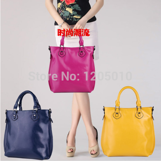 Fashion genuine leather handbag fashion women s 2014 ol star one shoulder cross body casual female