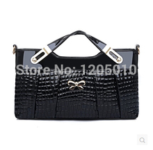 2014 spring and summer new arrival women s handbag fashion crocodile pattern genuine leather day clutch