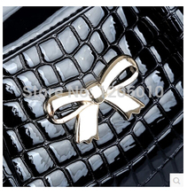 2014 spring and summer new arrival women s handbag fashion crocodile pattern genuine leather day clutch