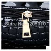 2014 spring and summer new arrival women s handbag fashion crocodile pattern genuine leather day clutch