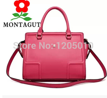 2014 MONTAGUT fashion casual one shoulder handbag cross body genuine leather quality fashion women s handbag