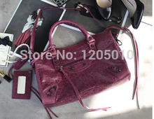 2014 women s handbag fashion tassel Medium handbag motorcycle bag messenger bag