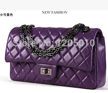 Sheepskin women s 2014 plaid bag chain bag fashion small fashion trend of the shoulder bag