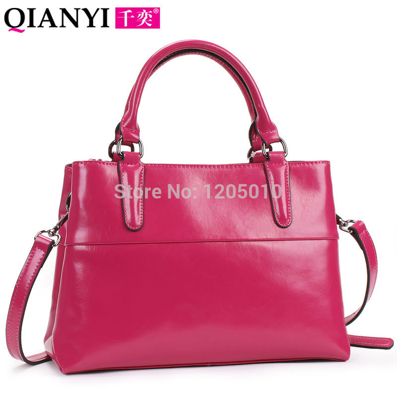 2014 women s handbag fashion vintage brief oil waxing leather bag leather bag handbag messenger bag