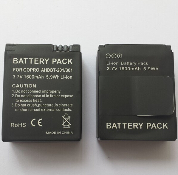 Купить GoPro аккумулятор 1600mah для gopro hero 3 / 3 + / 3 плюс ...