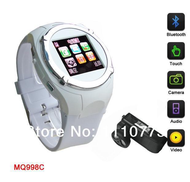 Wearable Electronic Device 2014 new smart wrist watch mobile phone QQ software Bluetooth Watch MQ998 non