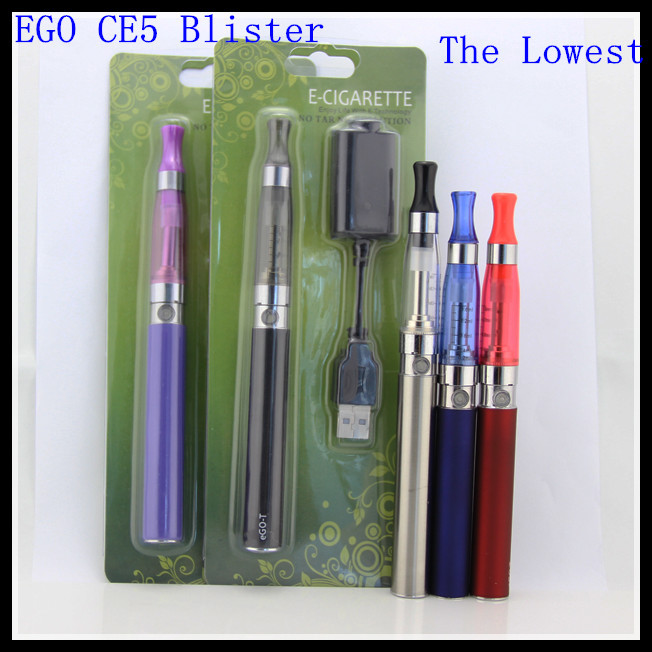 eGo CE5 Kit e Cigarette CE5 Atomizer 650mah 1100mah ego t Battery electronic cigarette starter kit