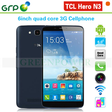 Origianl TCL Hero N3 Y910 Android Mobile Phone MTK6589T Quad Core 6inch 1920 1080 IPS Screen