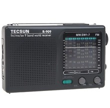 Tecsun full-time with FM/Desheng r – 909 – year – old semiconductor portable radio FM radio