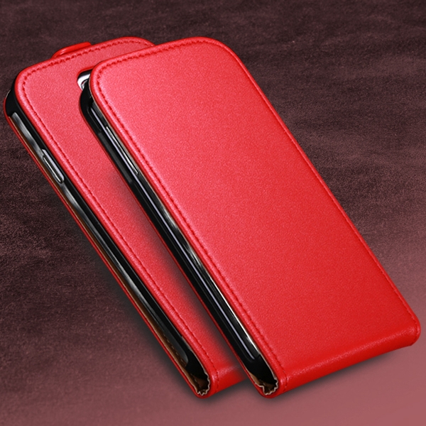 S4 Flip Genuine Leather Case Full Cover for Samsung Galaxy S4 SIV i9500 Protective Bag With