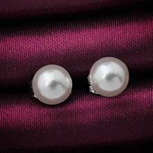 Brand 18K Gold Silver earrings for women Pearl earrings fashion Jewelry Brincos ouro prata boucles women