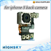 High quality 1 piece free shipping replacement accessory parts for apple iphone 5  iphone5 back rear big camera