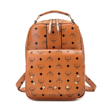 2014 rivet bag school bag computer backpack vintage preppy style backpack