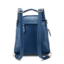 In 3 Color 2015 New Arrival Casual Leather Student Women Backpacks Vintage Brand Female School Bags
