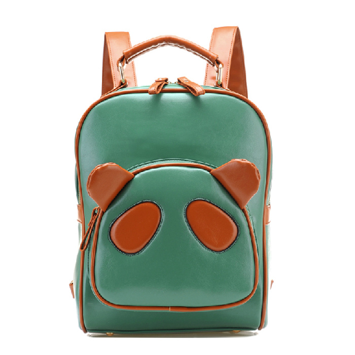 In 5 Color 2015 New Casual Leather Student Women Backpacks Vintage Brand Female School Outdoor Fun