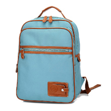 Laptop bag backpack female canvas 499 backpack female preppy style