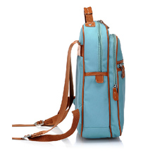 In 4 Color 2015 New Casual Leather Student Women Backpacks Vintage Brand Female School Outdoor Fun