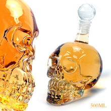 500ml BIG SIZE Crystal Head Vodka Skull Bottle with Retail Package