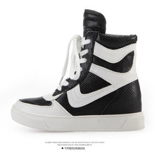 2014 new fashion ladies high top casual sneakers sequins platform sneakers free shipping