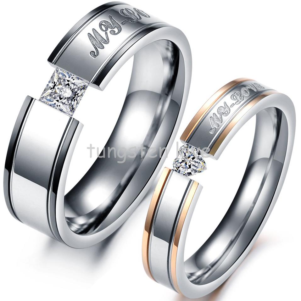 mens and womens wedding ring sets