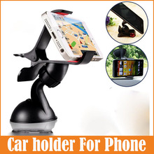 New Mobile Phone GPS Car Holder Mount Holder for iPhone 4 4S / iPhone 5 / SAMSUNG Galaxy S3 S4 Note / HTC Mobile Free Shipping