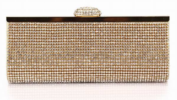 New Best Quality Women Small Bag Diamond Clutch Purses Rhinestone Evening Bag Crystal Sparkling Wedding Bridal