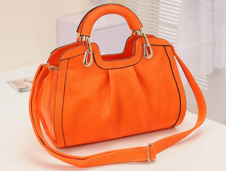 Free shipping 2014 female fashion genuine leather cowhide handbag portable shoulder cross body bags