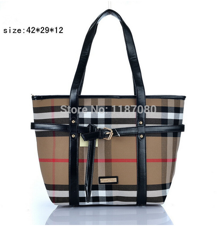 woman handbags fashion 2014 designers new canvas bolsas femininas plaid Tote bag for women